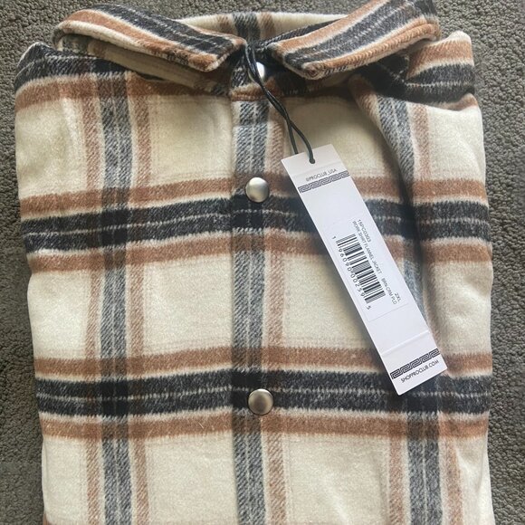 Pro Club 2XL Flannel Work Shirt Jacket NWT - Picture 2 of 4